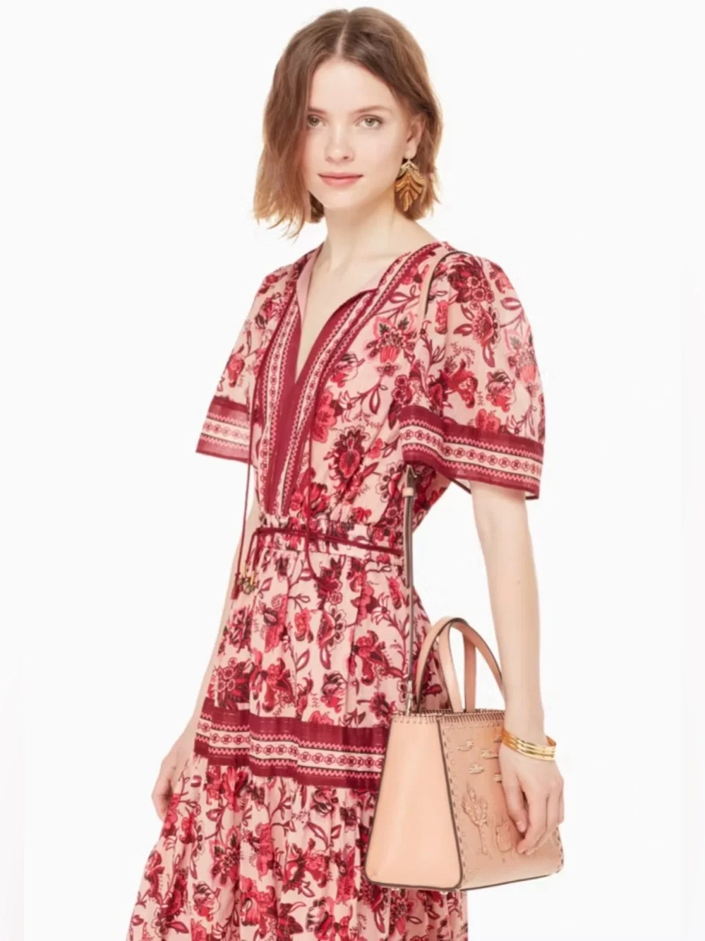 Kate Spade New York Paisley Blossom  Patio Dress Women’s Size: XL